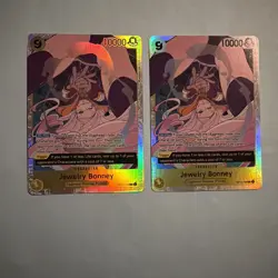 Jewelry Bonney OP13-108 SR Carrying On His Will Holo Foil One Piece NM (X2) - Image 2