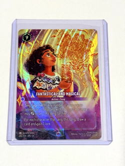 Disney Lorcana Reign of Jafar - Fantastical and Magical Enchanted Foil #212/204 - Image 1