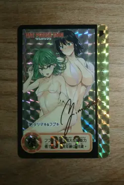 Carte Prism FUBUKI/TATSUMAKI - ONE PUNCH MAN -Sexy Fan Card - CARDDASS Signature - Image 2