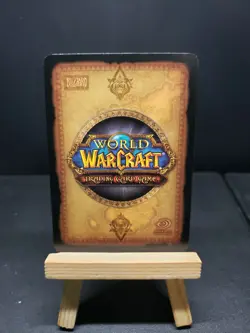 Nathanos Brightcaller 186 Mythic Rare World of Warcraft Trading Card Game TCG - Image 2