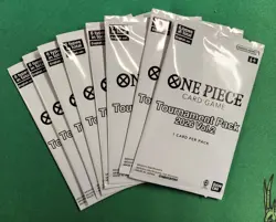 One Piece Card Game Tournament Pack 2026 Vol. 2 X 8 Sealed Packs Free shipping - Image 1