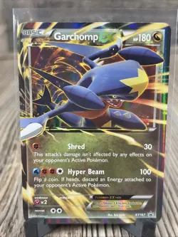 Pokemon Garchomp EX Black Star Promo XY167 Trading Card MP - Image 1