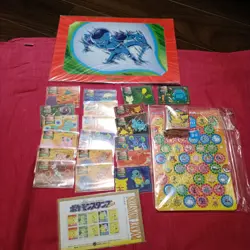 Card set Japanese Pokemon Card Seal promo Get card set dragonball - Image 1