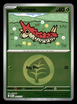 Wurmple 011/217 ASC ME: Ascended Heroes Pokemon NM Reverse Holo - Image 1