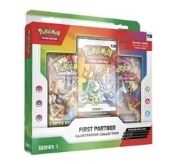 Pokemon First Partner Illustration Collection—Series 1 Sealed + Inhand 🔥😍 - Image 1