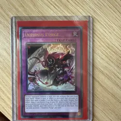 Yugioh Dominus Purge Prismatic Ultimate Rare RA05-EN150 NM - Image 1
