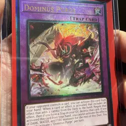 Yugioh Dominus Purge Prismatic Ultimate Rare RA05-EN150 NM - Image 2