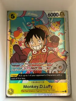 OP07-109 Monkey.D.Luffy English SR One Piece TCG Card Game - Image 1