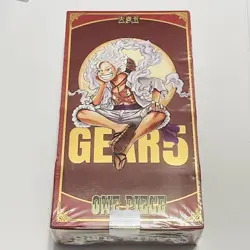 One Piece Trading Card Deluxe Premium Box Anime CCG Gear 5 Barley Booster Box - Image 1