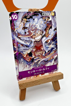 One Piece Monkey D Luffy P-041 Gear 5 One Piece Day Promo Card Japanese - Image 1
