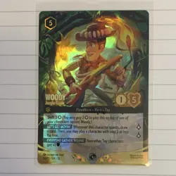 Disney Lorcana Woody - Jungle Guide Foil EN 54P/3 Set Championship Card - Image 3