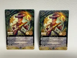 Lorcana Woody Jungle Guide Wilds Unknown set champs Participation 53/P3 Promo x2 - Image 1