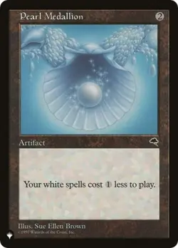 MTG English Pearl Medallion NM Normal The List - Image 1
