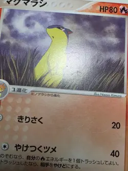 HP Quilava 012/053 ADV Miracle Desert Japanese Pokemon Card - Image 5