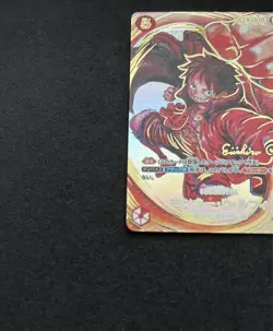 One Piece Card OP-05 Monkey D. Luffy ST01-012 Parallel SR Signature Japanese NM - Image 5