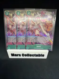 Nami OP02-036 One Piece TCG - Premium Card Collection - English NM! X3 - Image 1
