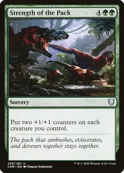 [MTG] Strength of the Pack (259) (CMR) LP-HP - Image 1
