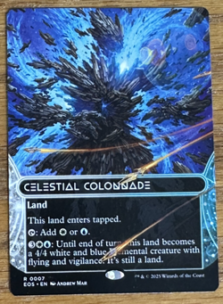 MTG Edge of Eternities Stellar Sights, Celestial Colonnade 0007 - Borderless - Image 1