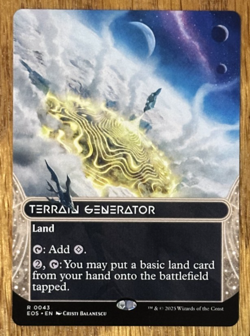 MTG Edge of Eternities Stellar Sights, Terrain Generator 0043 - Borderless - Image 1