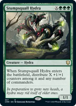 1 x Stumpsquall Hydra - Theme Deck Exclusive - Commander Legends - NM-Mint - MTG - Image 1