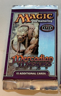 1 Pack / MERCADIAN MASQUES / Sealed / MTG / Unsearched Booster Packs - Image 1