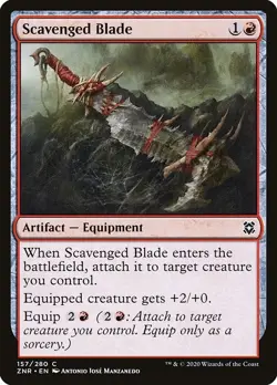 [MTG] Scavenged Blade (157) (ZNR) NM - Image 1