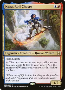 [MTG] Kaza, Roil Chaser (225) (ZNR) NM - Image 1