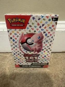Pokemon TCG Scarlet & Violet 151 Booster Bundle Sealed New (6 packs) - Image 1