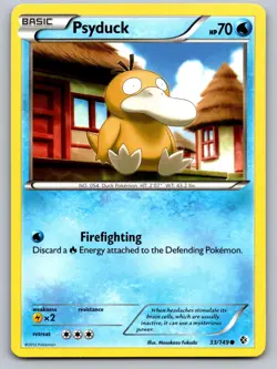 Psyduck 33/149 Common Boundaries Crossed Pokemon Near Mint - Image 1
