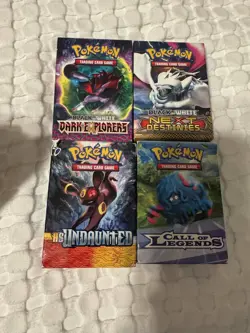 Pokemon TCG Theme Deck Lot Recon Nightfall Explosive Edge Shadows Opened x4 - Image 1