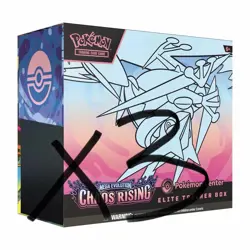 Chaos Rising Pokemon Center Elite Trainer Box (ETB) - Brand New | Sealed | x 3 - Image 1