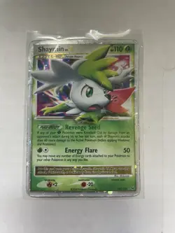 Pokemon Company Shaymin LV.X 127/127 Platinum Holo Ultra Rare EN 110 HP - Image 1