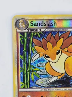 Sandslash 29/123 Pokemon TCG Heartgold & Soulsilver Reverse Holo LP - Image 3
