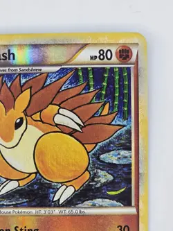 Sandslash 29/123 Pokemon TCG Heartgold & Soulsilver Reverse Holo LP - Image 4