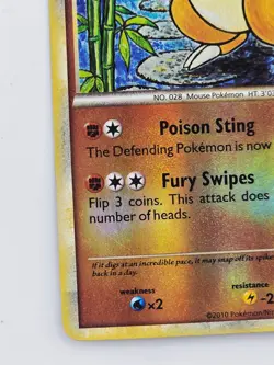 Sandslash 29/123 Pokemon TCG Heartgold & Soulsilver Reverse Holo LP - Image 5