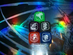 5 Dice Set Battles of Legend Chapter 1 BLC1 Yu-Gi-Oh! - Image 1