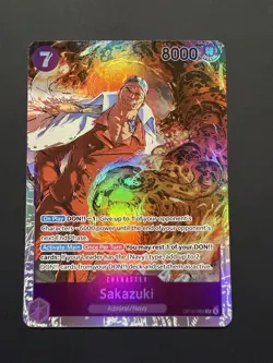 Sakazuki SR (OP16-065) | OP16 - The Time of Battle | ENGLISH. SHIPS FAST!!! - Image 1