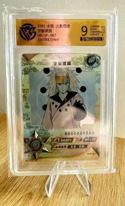 Madara Uchiha NR-SP-007 Naruto Kayou Card TCG CCG 9 Gem Mint - Image 1