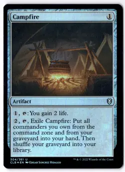 Campfire CLB 304 Magic: The Gathering Foil UC NM - Image 1