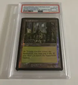 Temple Garden (Serial Numbered) Ravnica Remastered Foil #005/500- PSA 10!!! - Image 1