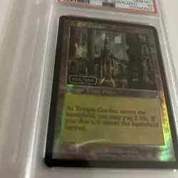 Temple Garden (Serial Numbered) Ravnica Remastered Foil #005/500- PSA 10!!! - Image 4