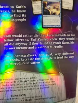 MTG Magic Duel Deck Venser vs Koth New Sealed w/ Foil Planeswalkers SeePics - Image 5