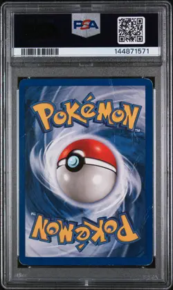 1999 POKEMON BASE SET SHADOWLESS YELLOW CHEEKS #58 PIKACHU PSA 1 - Image 2