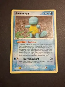Carte Pokemon Metamorph 40/113 Carapuce Ex Especes Delta Francais - Image 1