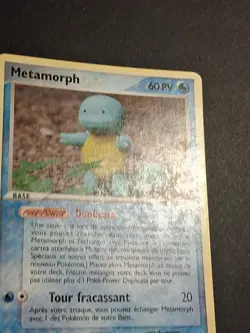 Carte Pokemon Metamorph 40/113 Carapuce Ex Especes Delta Francais - Image 4