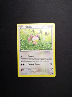 HOLO Skitty 12/12 MacDonald's Macdo Mcdo 2015 Carte Pokemon FR - Image 1