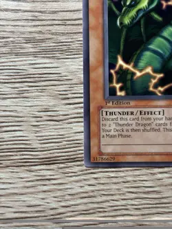 Yu-Gi-Oh Thunder Dragon 1st MRD097 Common Lightly Played - Image 5