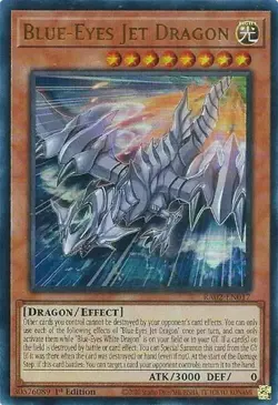 Yu-Gi-Oh! Blue-Eyes Jet Dragon (UR) Ultra Rare RA02-EN017 NM - Image 1