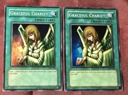 KONAMI Graceful Charity SDP-040 x2 English Yu-Gi-Oh! Spell/Magic 79571449 - Image 1