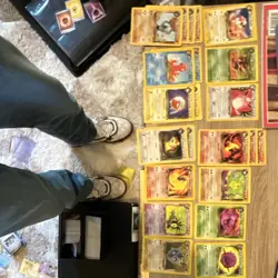 Nintendo Pokemon TCG Dark Collection 22-Card Lot Dark Machoke Electrode Raticate - Image 1